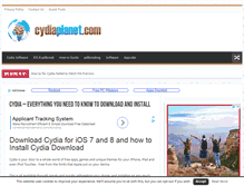 Tablet Screenshot of cydiaplanet.com